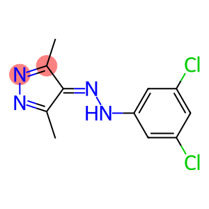 3,5-dimethyl-4H-pyrazol-4-one 4-(3,5-dichlorophenyl)hydrazone