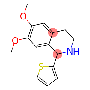 6,7-DIMETHOXY-1-THIOPHEN-2-YL-1,2,3,4-TETRAHYDRO-ISOQUINOLINE