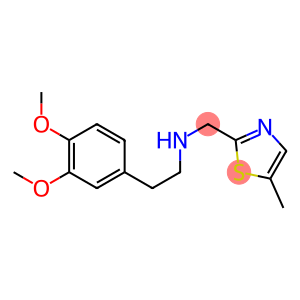 [2-(3,4-DIMETHOXY-PHENYL)-ETHYL]-(5-METHYL-THIAZOL-2-YLMETHYL)-AMINE