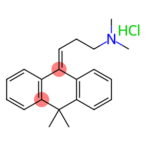 3-(10,10-DIMETHYL-9(10H)-ANTHRACENYLIDIENE)-N,N-DIMETHYL-1-PROPANAMINE HYDROCHLORIDE