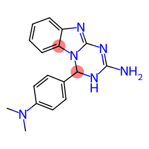 4-[4-(DIMETHYLAMINO)PHENYL]-3,4-DIHYDRO[1,3,5]TRIAZINO[1,2-A]BENZIMIDAZOL-2-AMINE