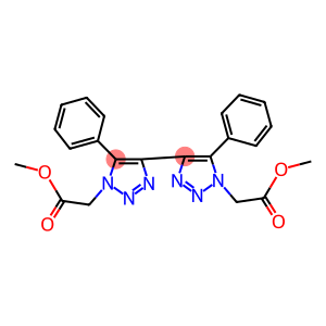 DIMETHYL 2,2'-(5,5'-DIPHENYL-4,4'-BI(1H-1,2,3-TRIAZOLE)-1,1'-DIYL)DIACETATE