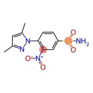 4-(3,5-DIMETHYL-PYRAZOL-1-YL)-3-NITRO-BENZENESULFONAMIDE