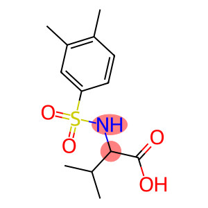 2-[[(3,4-DIMETHYLPHENYL)SULFONYL]AMINO]-3-METHYLBUTANOIC ACID