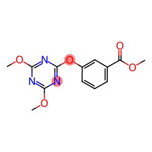 3-[(4,6-DIMETHOXYTRIAZIN-2-YL)OXY]BENZOIC ACID