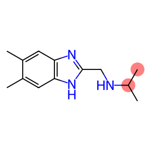 (5,6-DIMETHYL-1H-BENZOIMIDAZOL-2-YLMETHYL)-ISOPROPYL-AMINE