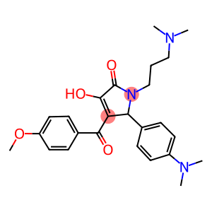 5-(4-(DIMETHYLAMINO)PHENYL)-1-(3-(DIMETHYLAMINO)PROPYL)-3-HYDROXY-4-(4-METHOXYBENZOYL)-1H-PYRROL-2(5H)-ONE