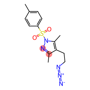 3,5-Dimethyl-4-(2-azidoethyl)-1-(4-toluenesulphonyl)-pyrazole