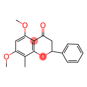 5,7-DIMETHOXY-8-METHYLFLAVANONE