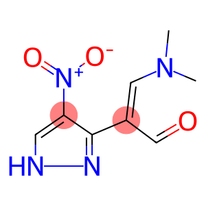 3-DIMETHYLAMINO-2-(4-NITROPYRAZOLE-3-YL)-2-PROPENAL