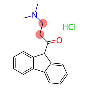 3-(DIMETHYLAMINO)-1-(9H-FLUOREN-9-YL)PROPAN-1-ONE HYDROCHLORIDE