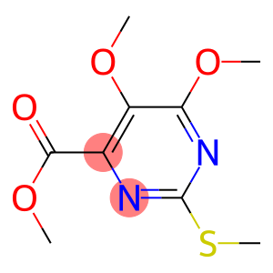 5,6-DIMETHOXY-2-METHYLSULFANYL-PYRIMIDINE-4-CARBOXYLIC ACID METHYL ESTER