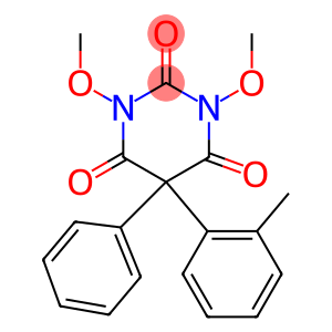 1,3-dimethoxymethyl-5,5-diphenylbarbituric acid