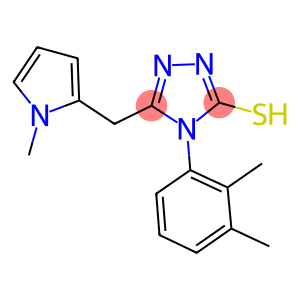 4-(2,3-DIMETHYLPHENYL)-5-((1-METHYL-1H-PYRROL-2-YL)METHYL)-4H-1,2,4-TRIAZOLE-3-THIOL