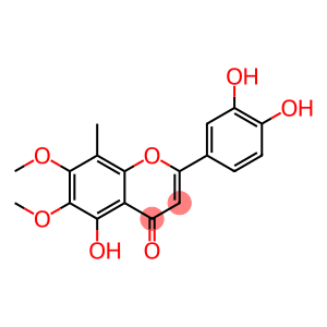 6,7-dimethoxy-8-methyl-3',4',5-trihydroxyflavone