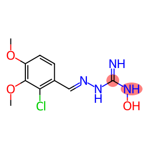 1-(3,4-dimethoxy-2-chlorobenzylideneamino)-3-hydroxyguanidine