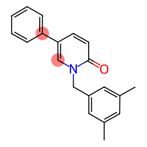 1-(3,5-DIMETHYLBENZYL)-5-PHENYLPYRIDIN-2(1H)-ONE