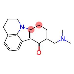 10-DIMETHYLAMINOMETHYL-5,6,9,10-TETRAHYDRO-4H,8H-PYRIDO[3,2,1-JK]CARBAZOL-11-ONE