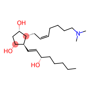 1-DIMETHYLAMINO-9ALPHA, 11ALPHA, 15S-TRIHYDROXY-PROSTA-5Z, 13E-DIENE