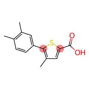 5-(3,4-DIMETHYLPHENYL)-4-METHYL-2-THIOPHENECARBOXYLIC ACID