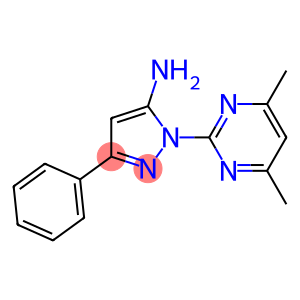 1-(4,6-DIMETHYLPYRIMIDIN-2-YL)-3-PHENYL-1H-PYRAZOL-5-AMINE