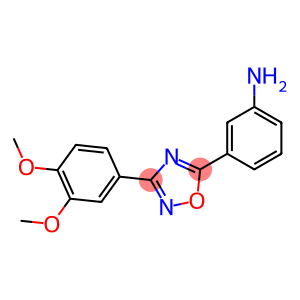 3-[3-(3,4-DIMETHOXY-PHENYL)-[1,2,4]OXADIAZOL-5-YL]-PHENYLAMINE