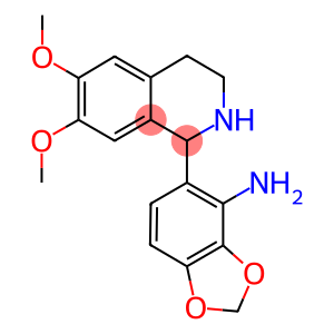 5-(6,7-DIMETHOXY-1,2,3,4-TETRAHYDRO-ISOQUINOLIN-1-YL)-BENZO[1,3]DIOXOL-4-YLAMINE