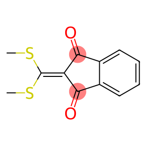 2-(DIMETHYLTHIOMETHYLENE)INDANE-1,3-DIONE