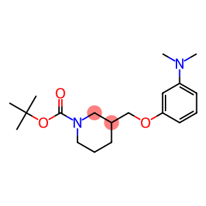 3-(3-Dimethylamino-phenoxymethyl)-piperidine-1-carboxylic acid tert-butyl ester