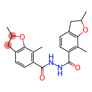 2,7-DIMETHYL-2,3-DIHYDRO-BENZOFURAN-6-CARBOXYLIC ACID N'-(2,7-DIMETHYL-2,3-DIHYDRO-BENZOFURAN-6-CARBONYL)-HYDRAZIDE