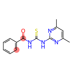 1-(4,6-DIMETHYLPYRIMIDIN-2-YL)-3-BENZOYLTHIOUREA