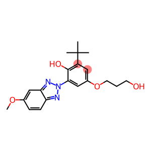 2-(1,1-DIMETHYLETHYL)-4-(3-HYDROXYPROPOXY)-6-(5-METHOXY-2H-BENZOTRIZAOLE-2-YL)PHENOL