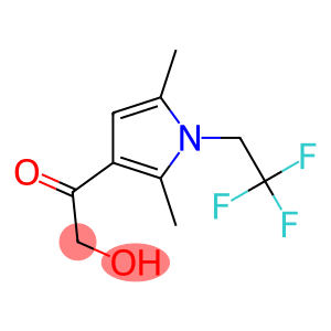 1-[2,5-DIMETHYL-1-(2,2,2-TRIFLUOROETHYL)-1H-PYRROL-3-YL]-2-HYDROXYETHANONE