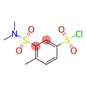 3-[(DIMETHYLAMINO)SULFONYL]-4-METHYLBENZENESULFONYL CHLORIDE