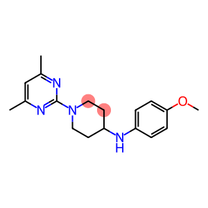 1-(4,6-DIMETHYLPYRIMIDIN-2-YL)-N-(4-METHOXYPHENYL)PIPERIDIN-4-AMINE