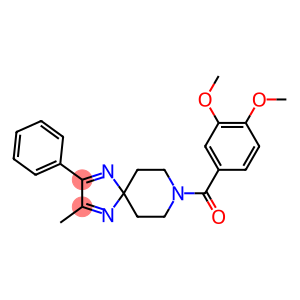 8-(3,4-DIMETHOXYBENZOYL)-2-METHYL-3-PHENYL-1,4,8-TRIAZASPIRO[4.5]DECA-1,3-DIENE