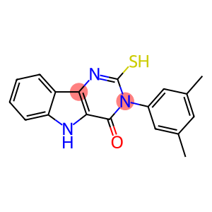 3-(3,5-DIMETHYLPHENYL)-2-MERCAPTO-3,5-DIHYDRO-4H-PYRIMIDO[5,4-B]INDOL-4-ONE