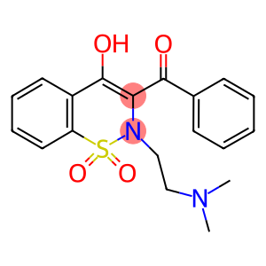 {2-[2-(DIMETHYLAMINO)ETHYL]-4-HYDROXY-1,1-DIOXIDO-2H-1,2-BENZOTHIAZIN-3-YL}(PHENYL)METHANONE