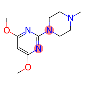 4,6-DIMETHOXY-2-[4-METHYLPIPERAZIN-1-YL]PYRIMIDINE