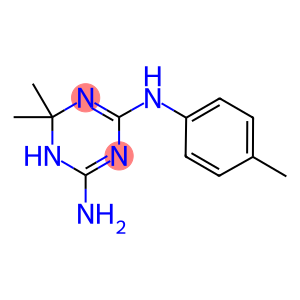 6,6-DIMETHYL-N4-(4-METHYLPHENYL)-1,6-DIHYDRO-1,3,5-TRIAZINE-2,4-DIAMINE