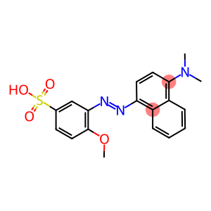 3-(4-DIMETHYLAMINO-1-NAPHTHYLAZO)-4-METHOXY-BENZENESULFONIC ACID