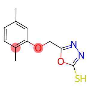 5-(2,5-DIMETHYL-PHENOXYMETHYL)-[1,3,4]OXADIAZOLE-2-THIOL