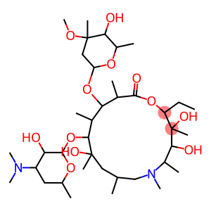 11-(4-DIMETHYLAMINO-3-HYDROXY-6-METHYL-OXAN-2-YL)OXY-2-ETHYL-3,4,10-TRIHYDROXY-13-(5-HYDROXY-4-METHOXY-4,6-DIMETHYL-OXAN-2-YL)OXY-3,5,6,8,10,12,14-HEPTAMETHYL-1-OXA-6-AZACYCLOPENTADECAN-15-ONE