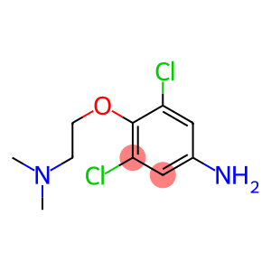 4-(2-(DIMETHYLAMINO)ETHOXY)-3,5-DICHLOROBENZENAMINE