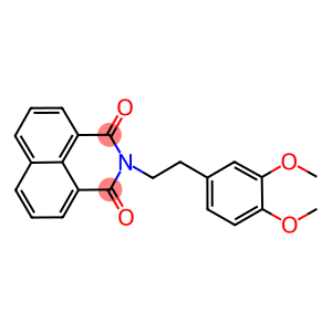 2-[2-(3,4-dimethoxyphenyl)ethyl]-1H-benzo[de]isoquinoline-1,3(2H)-dione