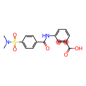 3-({4-[(dimethylamino)sulfonyl]benzoyl}amino)benzoic acid