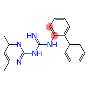 2-{[[(4,6-dimethyl-2-pyrimidinyl)amino](imino)methyl]amino}-1,1'-biphenyl