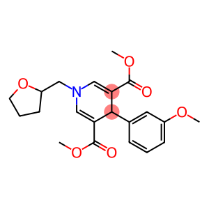 dimethyl 4-(3-methoxyphenyl)-1-(tetrahydro-2-furanylmethyl)-1,4-dihydro-3,5-pyridinedicarboxylate