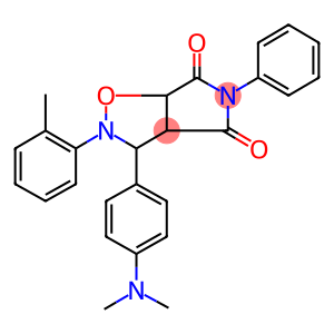 3-[4-(dimethylamino)phenyl]-2-(2-methylphenyl)-5-phenyldihydro-2H-pyrrolo[3,4-d]isoxazole-4,6(3H,5H)-dione