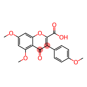 5,7-dimethoxy-3-(4-methoxyphenyl)-4-oxo-4H-chromene-2-carboxylic acid